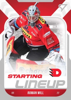 Roman Will Pardubice Tipsport ELH 2022/23 SportZoo 2. serie Starting LINEUP #SL-31